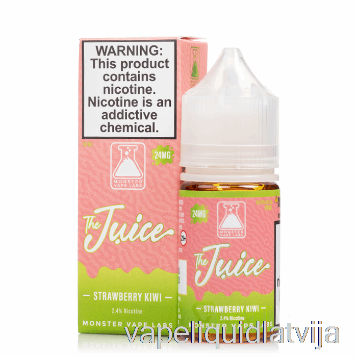 Zemeņu Kivi - Sulas Sāļi - 30ml 24mg Vape šķidrums